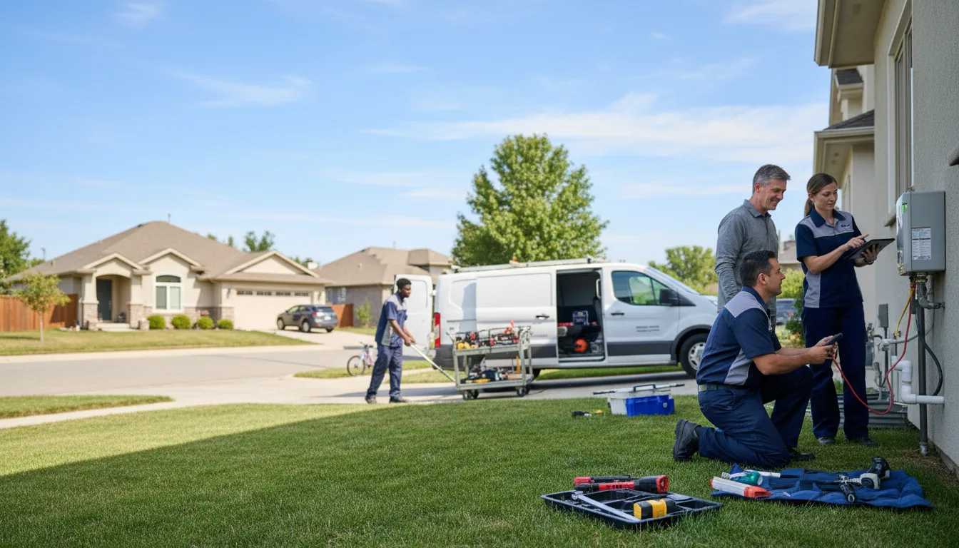 Tankless water heater service in York, SC